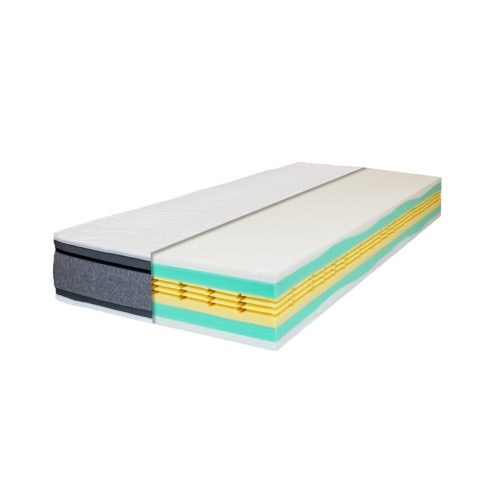 Moon Light, Air Foam Spring, habrugós, 7 zónás, hideghab matrac, 90x200 cm