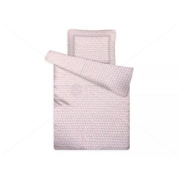   Pitypang Gyerek paplan és párna garnitúra, rózsaszín cicás