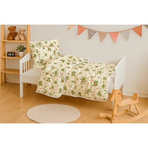 Dormír Gyerek paplan és párna garnitúra, békás