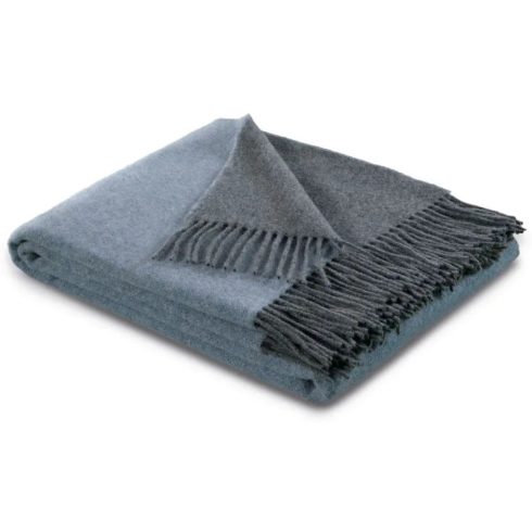 Biederlack BLAU-GRAU CASHMERE pléd, 130x170 cm