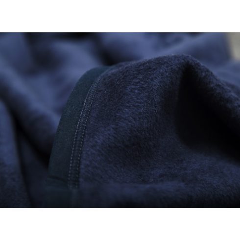 Biederlack MITTERNACHT egyszínű pamut pléd, 150x200 cm