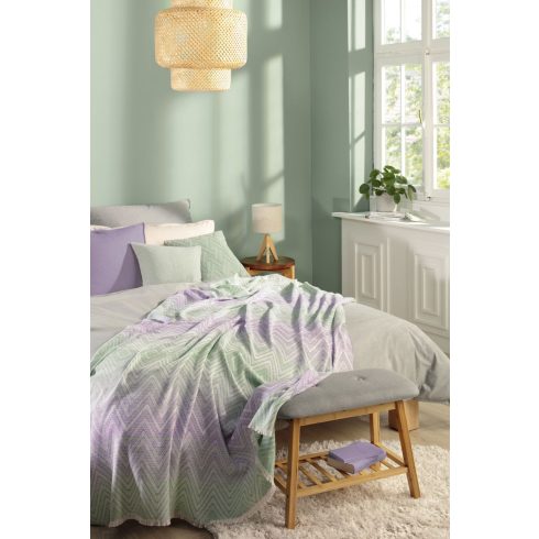 Biederlack JOY LIME mintás pléd, 150x200 cm