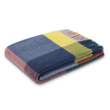 Biederlack VIBRANT SQUARE CASHMERE pléd, 130x170 cm