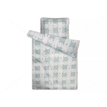   Pitypang Gyerek paplan és párna garnitúra, kék cseresznyefás