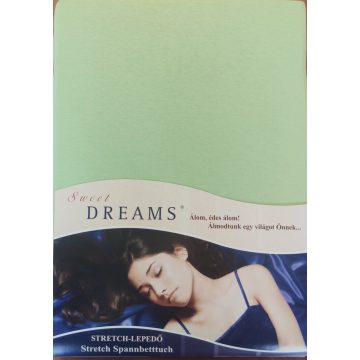 Sweet Dreams jersey gumis lepedő opal180/200x220 cm