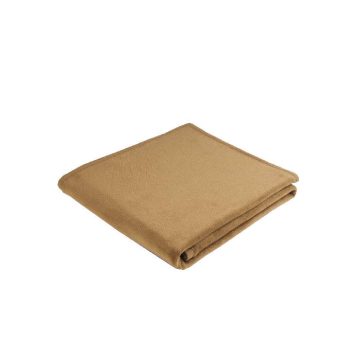   Billerbeck ÁLOMCSAPDA menyétbarna egyszínű pamut pléd, 150x200 cm