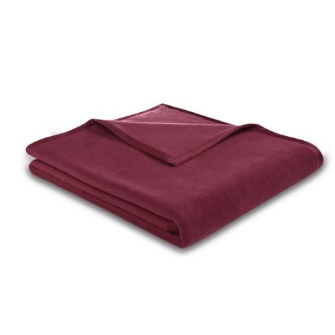 Biederlack ROSEWOOD egyszínű pamut pléd, 150x200 cm