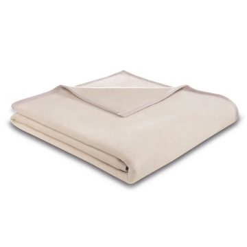 Biederlack SILBER egyszínű pamut pléd, 150x200 cm