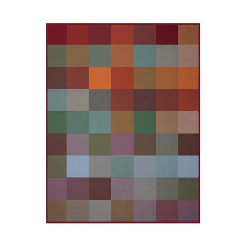 Biederlack COLOUR-WOVEN mintás pamut pléd, 220x240 cm