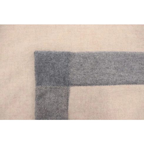 Biederlack PRADO SAND gyapjú pléd, 150x210 cm