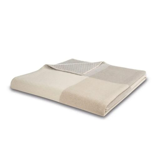 Biederlack FRAME NATURE merinó gyapjú pléd, 150x200 cm