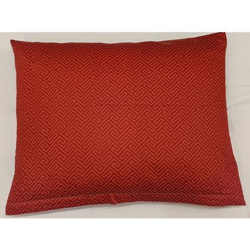 Billerbeck Bianka kispárna huzat, labirintus piros