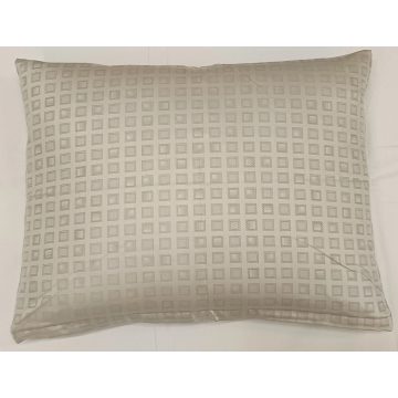 Billerbeck Bianka kispárna huzat, kocka bézs