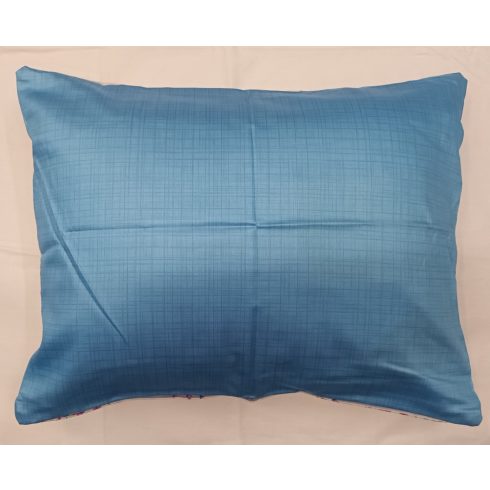 Billerbeck Bianka kispárnahuzat, Rácsos kék kétoldalas