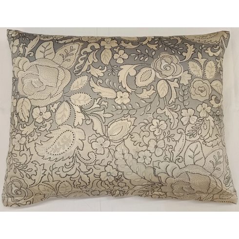 Billerbeck Bianka kispárna huzat, inda bézs-szürke