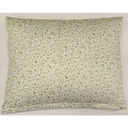 Billerbeck Bianka kispárna huzat, apró virág zöld