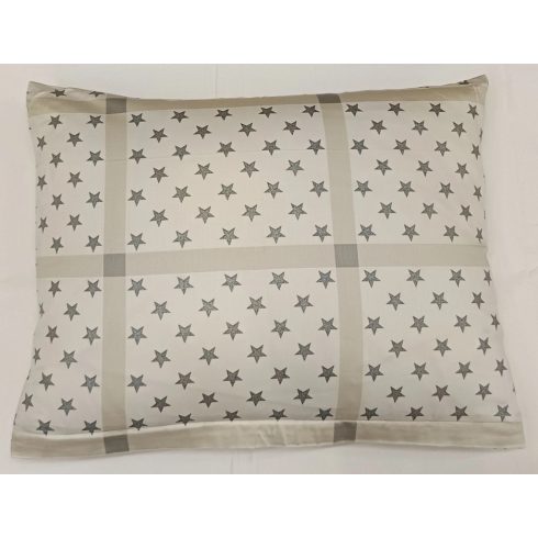 Billerbeck Bianka kispárna huzat, rácsos csillag 