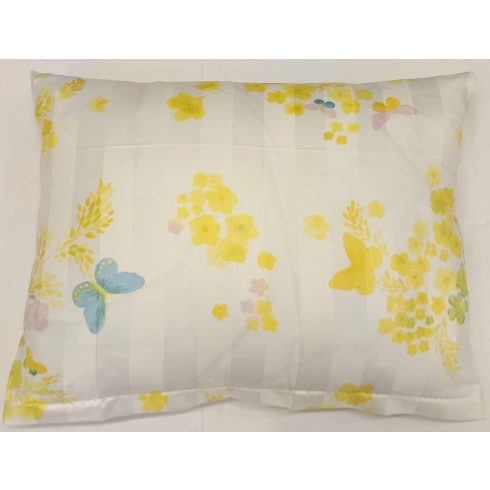 Billerbeck Bianka kispárna huzat, pillangó sárga