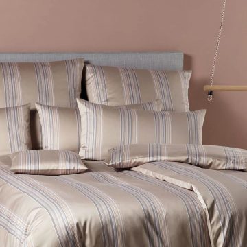 Elegante Multistripe Cream ágyneműhuzat