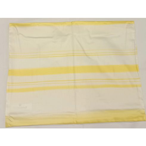 Billerbeck Bianka Sárga-fehér csíkos 3 részes ágyneműhuzat