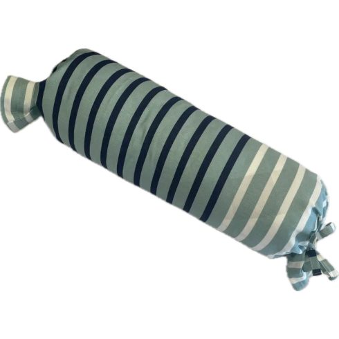 Billerbeck Bianka hengerpárna huzat, Kék csíkos