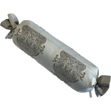 Billerbeck Bianka hengerpárna huzat, Szürke 