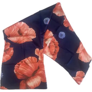 Billerbeck Fatime oldalt fekvő párnához huzat, pipacsos