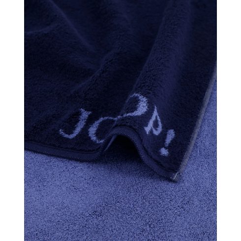 Joop Doubleface navy frottir törölköző, 30x50 cm, kéztörlő