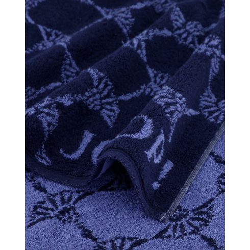 Joop Cornflower navy frottir törölköző, 30x50 cm, kéztörlő