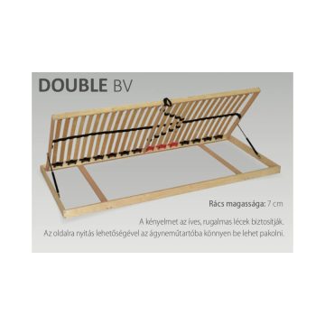 Materasso DOUBLE BV T5 gázrugós ágyrács, 70x200 cm
