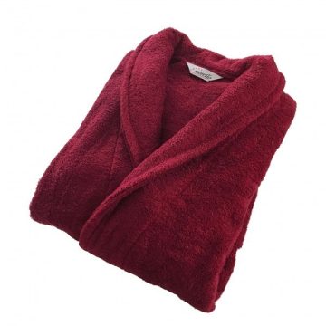   Sálgalléros Unisex Frottír Köntös Borvörös színű (S-3XL)