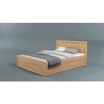 LIGUR 23 bükk ágyneműtartós ágy, 160x200 cm