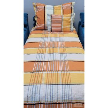 ORANGE 3 részes krepp ágyneműhuzat garnitúra