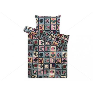 PATCHWORK gyerek  ágynemű garnitúra