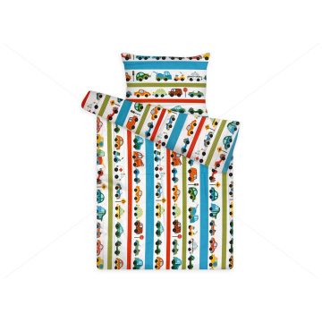 AUTÓK SORBAN gyerek ágynemű garnitúra