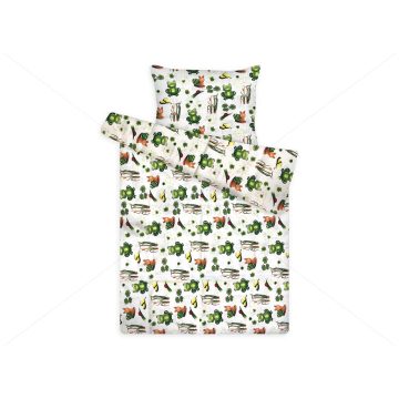 ZÖLD BÉKA gyerek ágynemű garnitúra