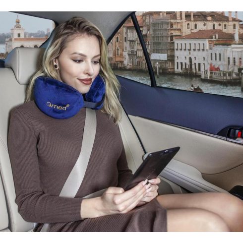 Qmed Nyakpárna plusz, memóriahab utazópárna