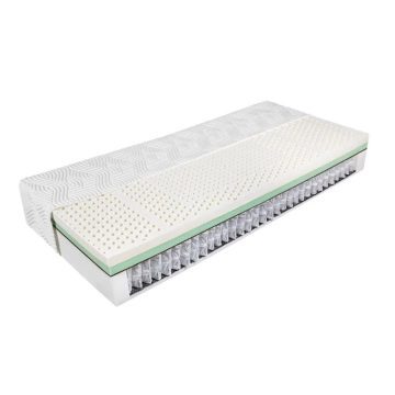 SleepSentry ADMIRAL Latex táskarugós matrac, 180x200 cm