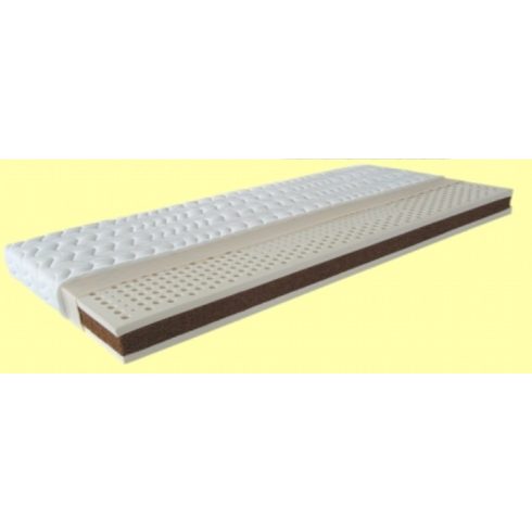 Bio Textima KÓKUSZ és LATEX matrac, három rétegű, 2L6K2L, 90x200 cm