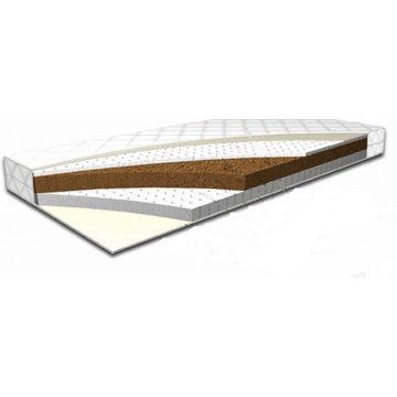   Bio Textima KÓKUSZ és LATEX matrac, három rétegű, 2L6K6L, 160x200 cm