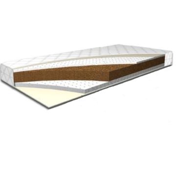   Bio Textima KÓKUSZ és LATEX matrac, három rétegű, 2L8K6L, 160x200 cm