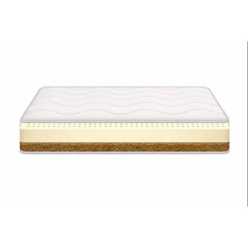   Bio Textima KÓKUSZ és LATEX matrac, két rétegű, 12L3K, 90x200 cm