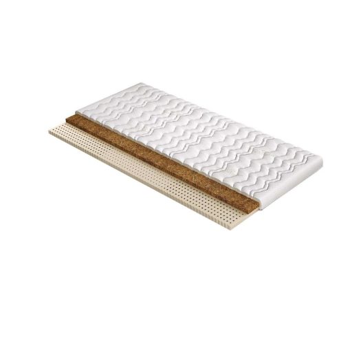 Bio Textima KÓKUSZ és LATEX matrac, két rétegű, 2L3K, 140x200 cm