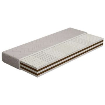  Bio Textima KÓKUSZ és LATEX matrac, öt rétegű, 3L3K3L3K3L, 180x200 cm