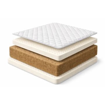   Bio Textima KÓKUSZ és LATEX matrac, három rétegű, 3L6K4L, 90x200 cm