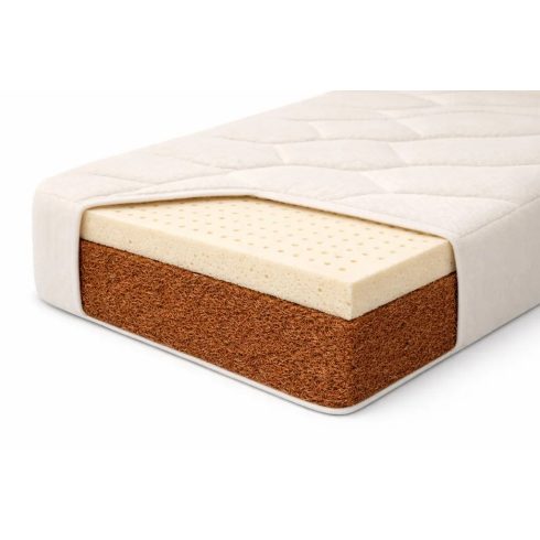 Bio Textima KÓKUSZ és LATEX matrac, két rétegű, 4L12K, 180x200 cm