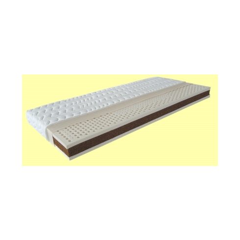 Bio Textima KÓKUSZ és LATEX matrac, három rétegű, 4L6K4L, 140x200 cm