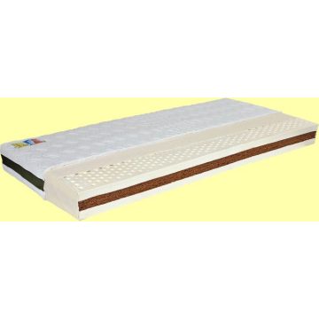   Bio Textima KÓKUSZ és LATEX matrac, három rétegű, 5L4K5L, 160x200 cm