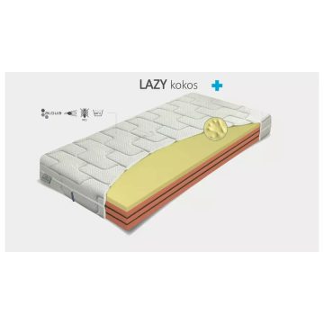   Materasso LAZY KOKOS matrac, 90x200 cm, hideghab, meory hab, kókusz