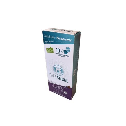 Cafe Angel LUNGO INTENSO lebomló kávékapszula, nespresso® kompatibilis